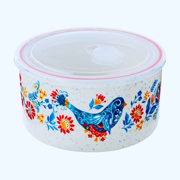 Pioneer Woman Storage Set x 3 with Lids - Picture 6 of 6